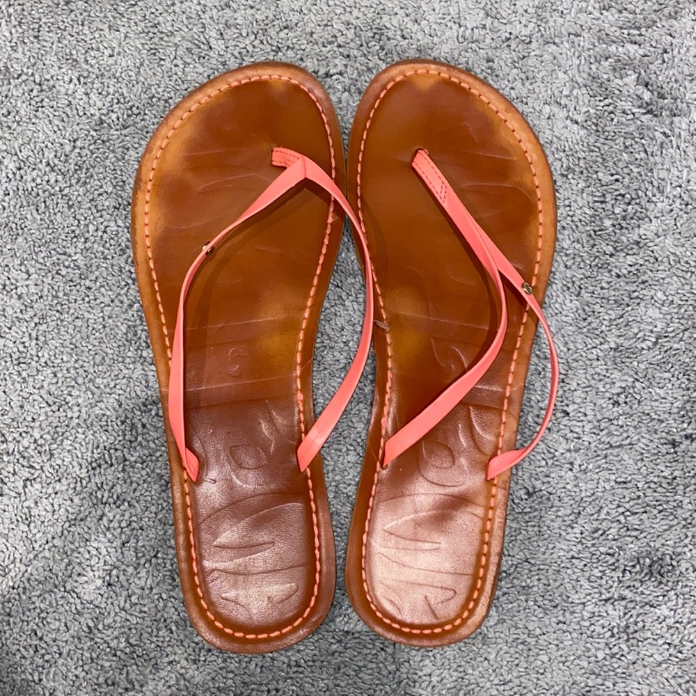 Tan & Pink Sandals